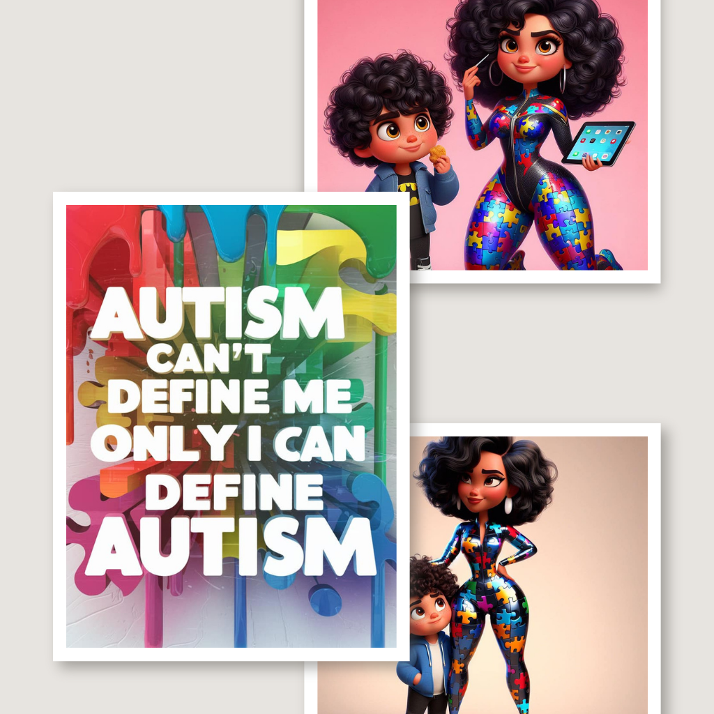 Autism Superhero Moms - Digital File