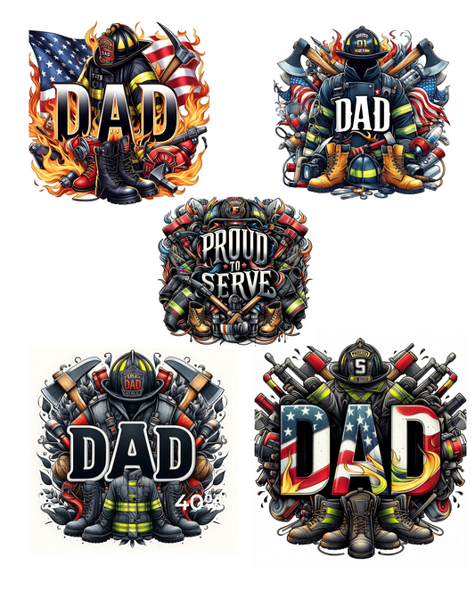 Hero Dad: Firefighter Edition 5 Digital images