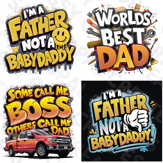 Dad Swag Bundle - 4 Digital Images